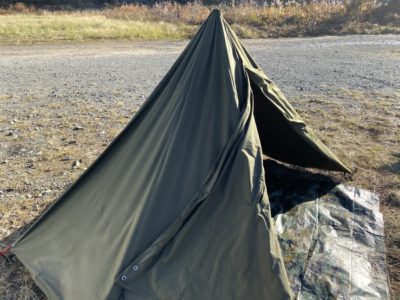 ポーランド軍テント【軍幕で初キャンプ】大人の秘密基地だった | CAMP